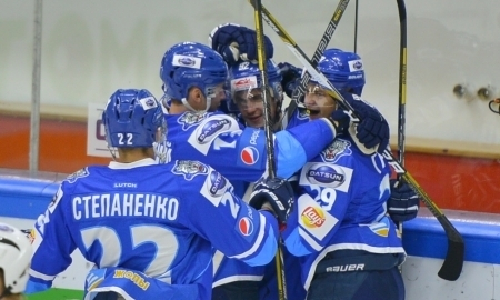 Фоторепортаж с матча МХЛ «Снежные Барсы» — «Чайка» 4:3 О.Т