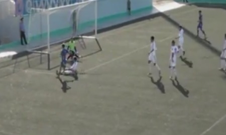 Видеообзор матча Первой лиги «Каспий» — «Кыран» 3:1