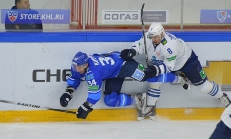 «Адмирал» — «Барыс» 3:2. Третье поражение 