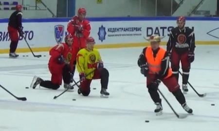 Видео тренировки «Арыстана» в Астане