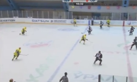 Видео матча ВХЛ «Нефтяник» — «Сарыарка» 4:3