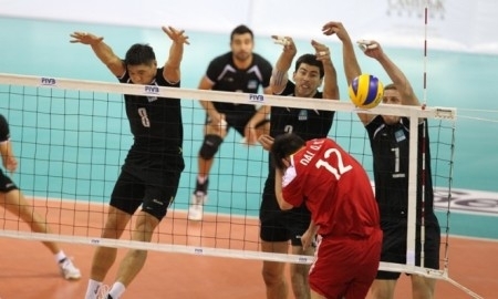 Казахстанские волейболисты уступили Южной Корее в первом матче Азиатских игр