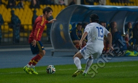 Фоторепортаж с матча ветеранов Казахстан — Испания 0:4