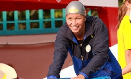 Эльмира Айгалиева — шестая на 50-ти метрах баттерфляй на Азиаде
