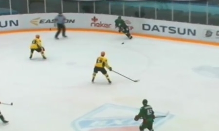 Видео матча  ВХЛ «Барс» — «Сарыарка» 1:6