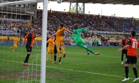 «Шахтёр» — «Кайрат» 7 /+2=1-4/ 6-11