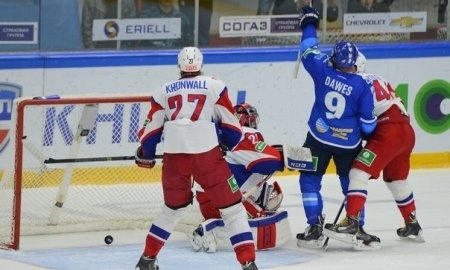 Фоторепортаж с матча КХЛ «Барыс» — «Локомотив» 3:4 Б   