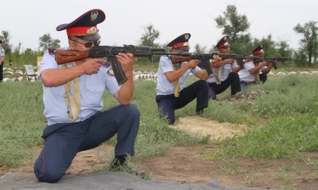 Сборная ЗКО заняла третье место на первенстве по стрельбе из боевого оружия в Шымкенте