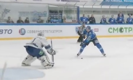Шайба Константина Пушкарёва вошла в десятку лучших голов недели КХЛ