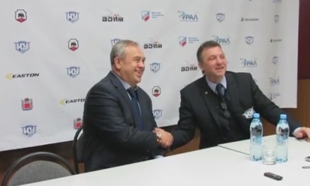 Видео послематчевой пресс-конференции матча ВХЛ «Южный Урал» — «Казцинк-Торпедо» 1:2 