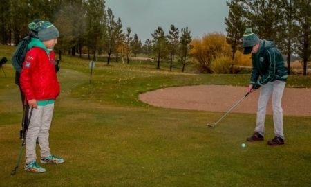 В Астане состоялся первый детский турнир по гольфу