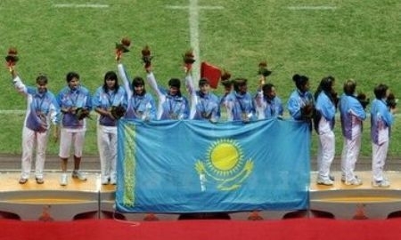 Регбистки Казахстана в стартовой игре Азиады разгромили Лаос