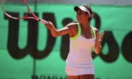 Александра Гринчишина вышла в 1/4 финала парного разряда турнира серии ITF в Шымкенте
