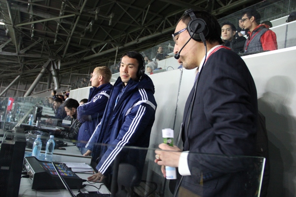 Андрей Карпович и Кайрат Нурдаулетов комментируют матч