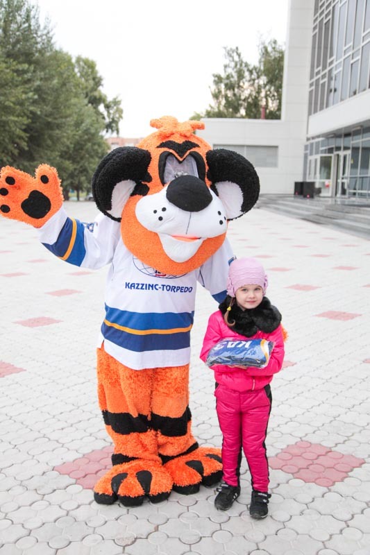 У «Казцинк-Торпедо» появились маскоты