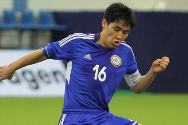 Сапаров в сборной Казахстана до 17 лет