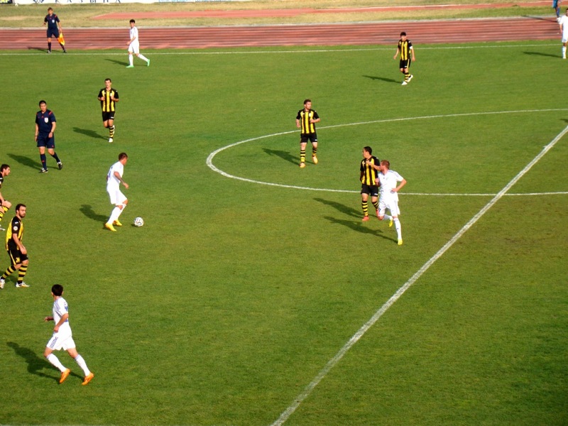 Фото с матча Премьер-Лиги «Жетысу» — «Тобол» 0:0