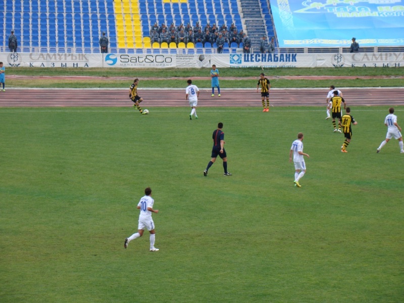Фото с матча Премьер-Лиги «Жетысу» — «Тобол» 0:0
