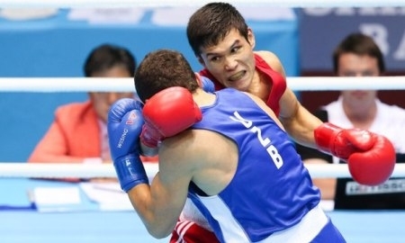 Фоторепортаж с финалов Азиатских игр с участием казахстанских боксеров