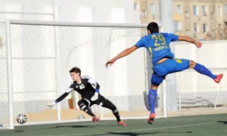 Фоторепортаж с матча Первой лиги «Каспий» — «Байтерек» 1:0 