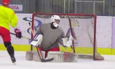 Видео тренировки «Арыстана» в Усть-Каменогорске