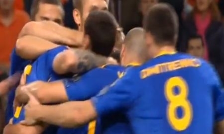 Видео гола Рената Абдулина в матче Голландия — Казахстан