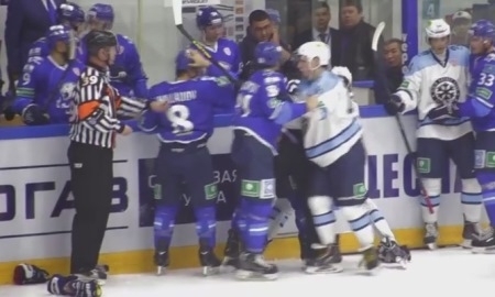 Матч КХЛ «Барыс» — «Сибирь» в проекте «Вокруг матча»