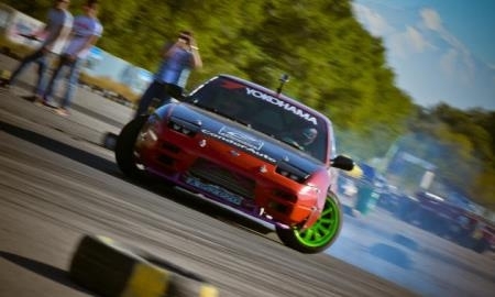 Казахстанские гонщики cожгли резину на Yokohama Drift Battle 2014