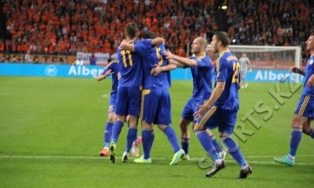 Стартовые составы сборных Казахстана и Чехии