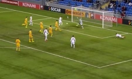 Видео гола Давида Лафата в матче Казахстан — Чехия