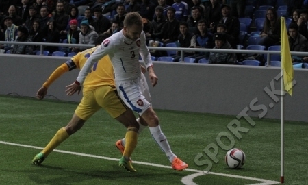 Статистика матча отбора ЕВРО-2016 Казахстан — Чехия 2:4