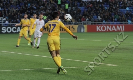 Танат Нусербаев сыграл 20-й матч за сборную Казахстана