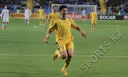 Бауыржан Исламхан провёл 10-й матч за сборную Казахстана