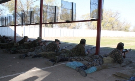 Cвыше 40 военнослужащих участвуют в соревнованиях на первенство Нацгвардии в Алматинской области