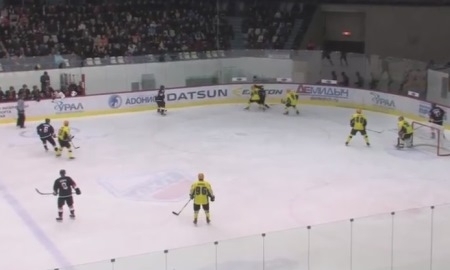 Видео матча ВХЛ «Молот-Прикамье» — «Сарыарка» 3:1 