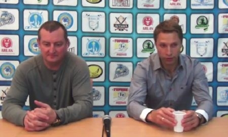 Видео послематчевой пресс-конференции игр чемпионата РК «Арыстан» — «Бейбарыс» 2:0, 5:4 О.Т