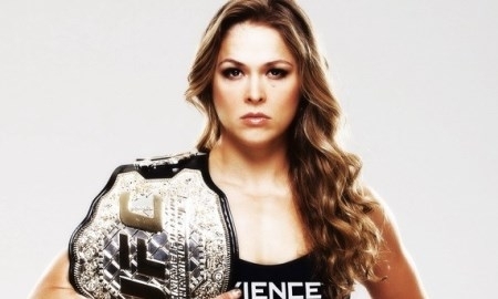 Чемпионка UFC Ронда Роузи посетила бой Головкин — Рубио