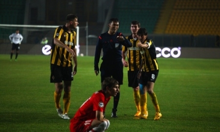 Фоторепортаж с матча Премьер-Лиги «Кайрат» — «Кайсар» 1:1