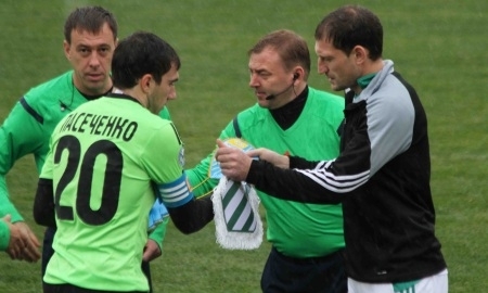 Фото с матча Премьер-Лиги «Атырау» — «Жетысу» 1:0