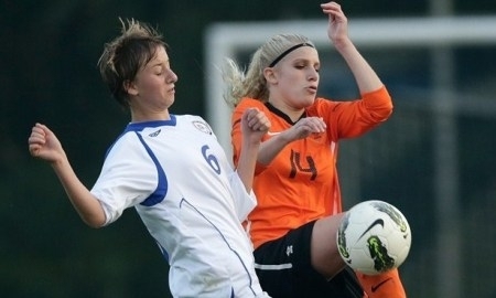 Казахстанские футболистки минимально уступили в третьем матче Чемпионата Европы 