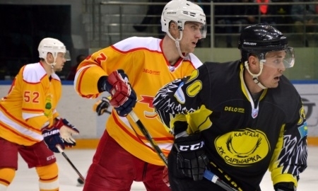 Фоторепортаж с матча ВХЛ «Сарыарка» — «Липецк» 1:2