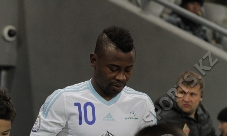 Фокси Кетевоама забил 20-й гол за «Астану»