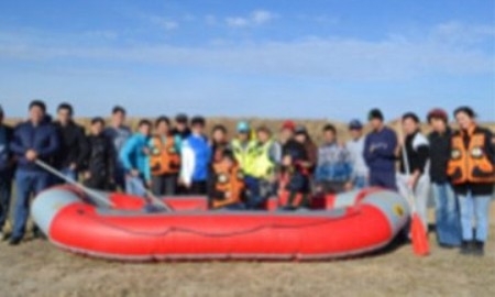 В Акмолинской области состоялись соревнования по рафтингу