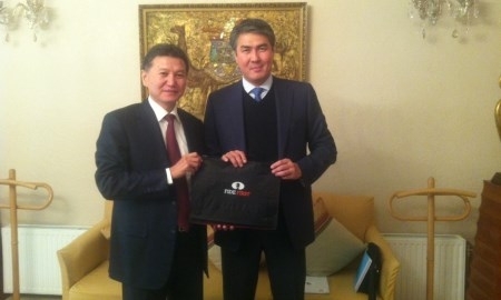 Кирсан Илюмжинов посетил Астану 