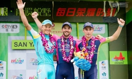 Руслан Тлеубаев стал третьим на пятом этапе «Тур Хайнаня — 2014»