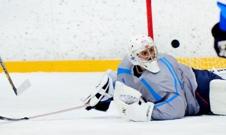Фоторепортаж с товарищеского матча «Снежные Барсы» — Молодёжная сборная Казахстана 4:5