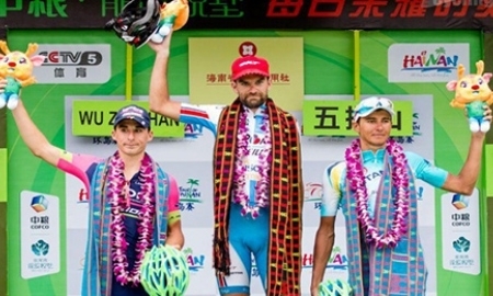 Велогонщик Андрей Зейтц финишировал вторым на «Туре Хайнаня»