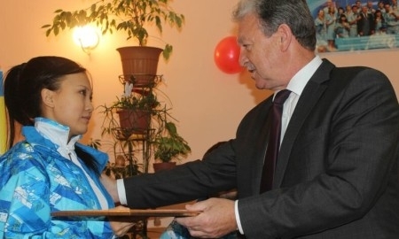 В Актау премировали призеров Азиады 