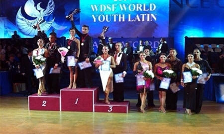 Казахстанская танцевальная пара — пятая на международном турнире