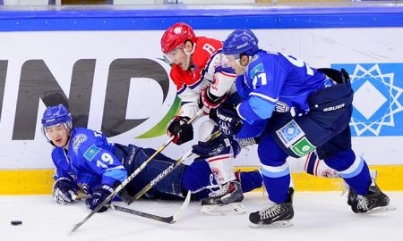 Фоторепортаж с матча чемпионата РК «Номад» — «Арлан» 2:3 ОТ